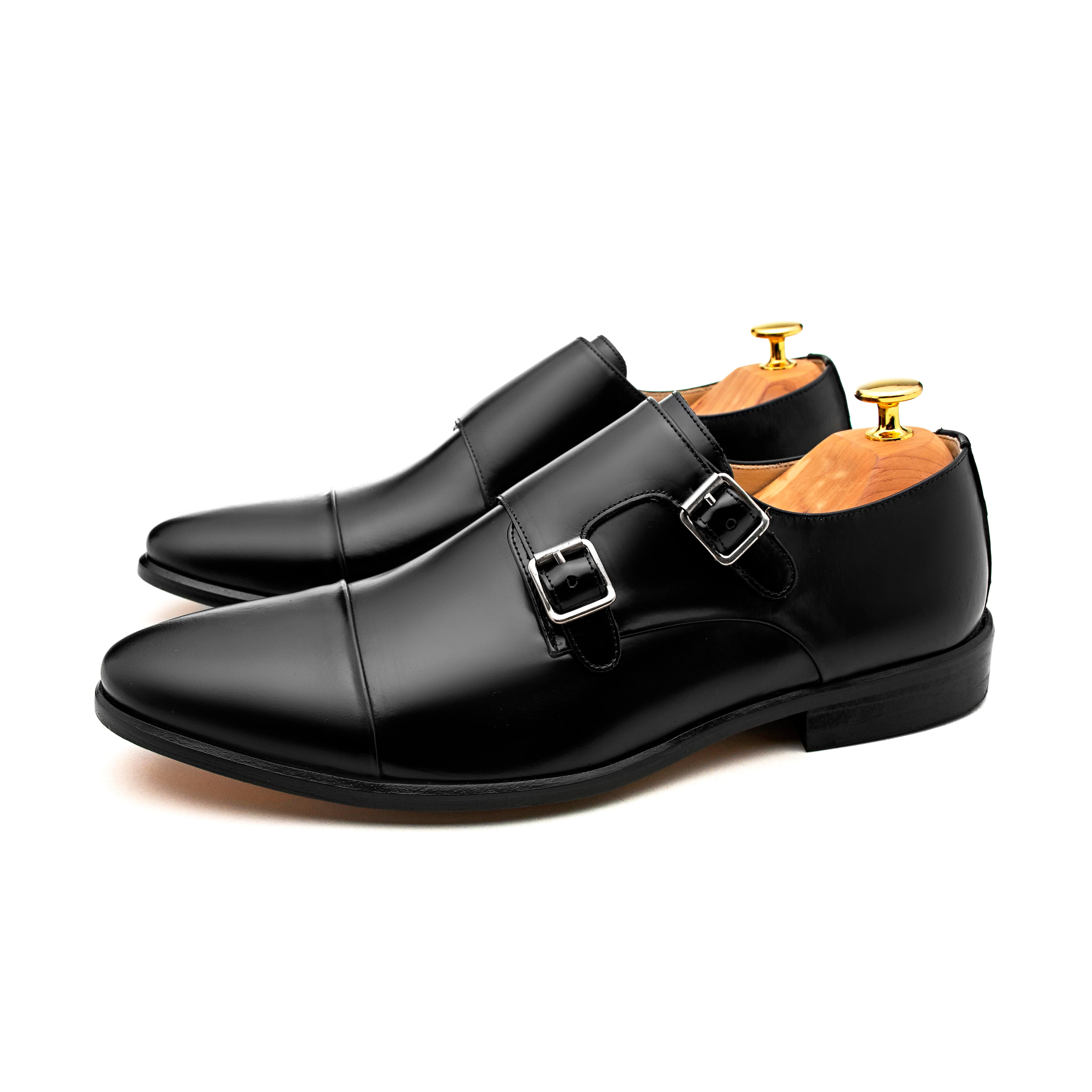 Henderson Baracco Double Monk Strap Shoes, $403, farfetch.com