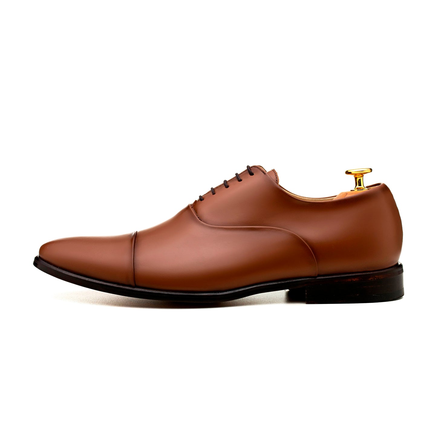 Oxford Cap Toe Cordoba Marrón Whisky