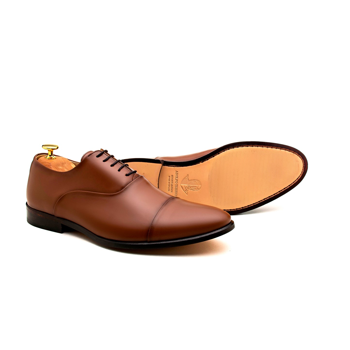 Oxford Cap Toe Cordoba Whiskey Brown