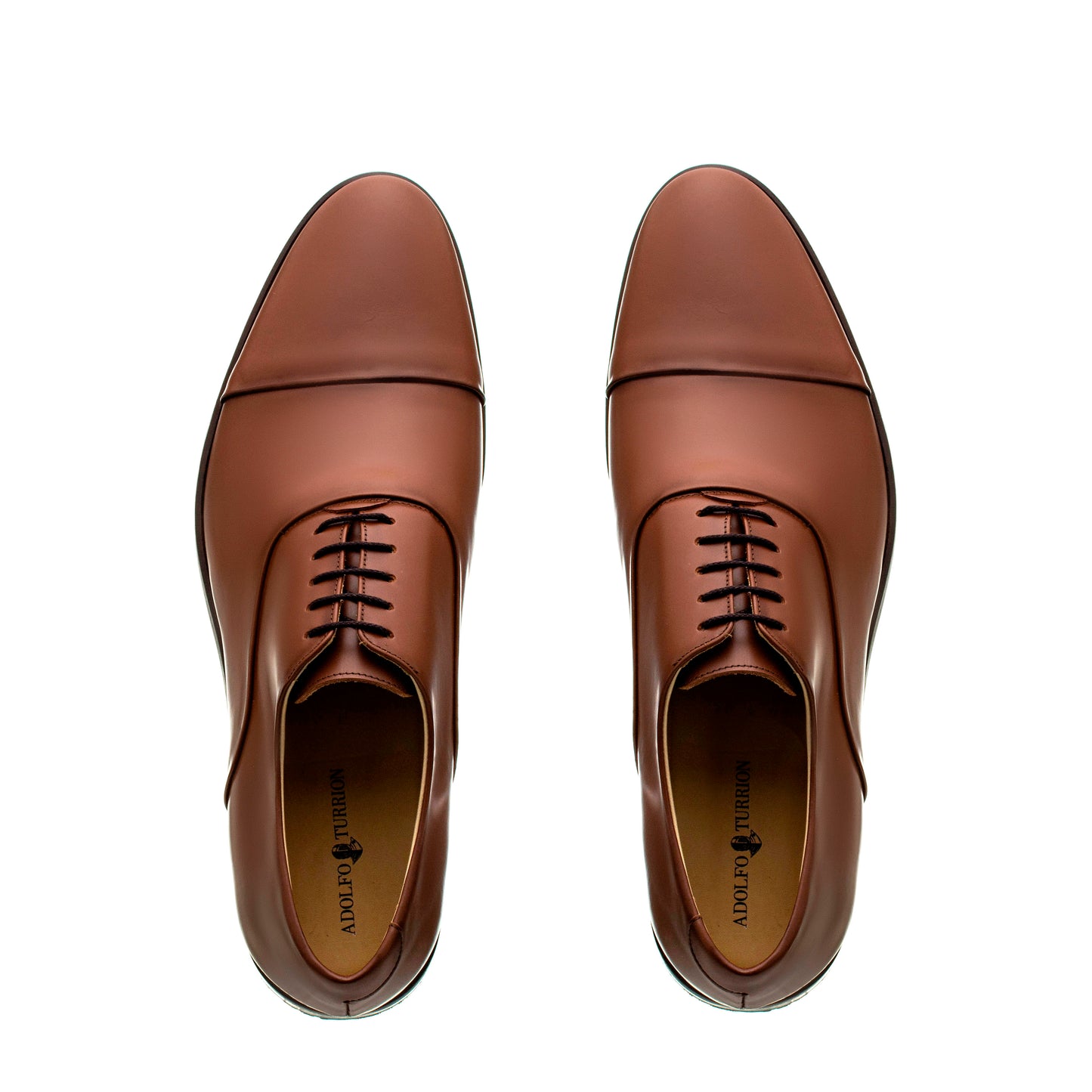 Oxford Cap Toe Cordoba Marrón Whisky